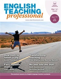 Cover of English Teaching professional