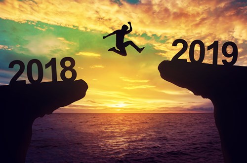 leaping from 2018 to 2019