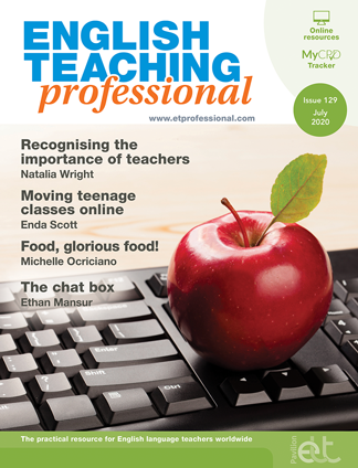 Cover of English Teaching professional